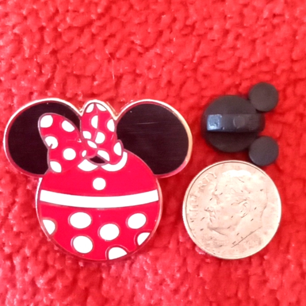 DISNEY MINNIE MOUSE EARS PIN - Picture 2 of 3